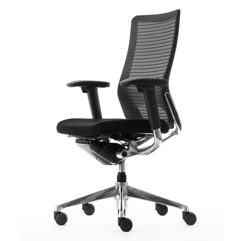 Okamura Choral Mesh Office Chair - Black