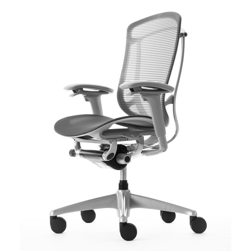 Okamura Contessa II Seconda Chair - Medium Grey