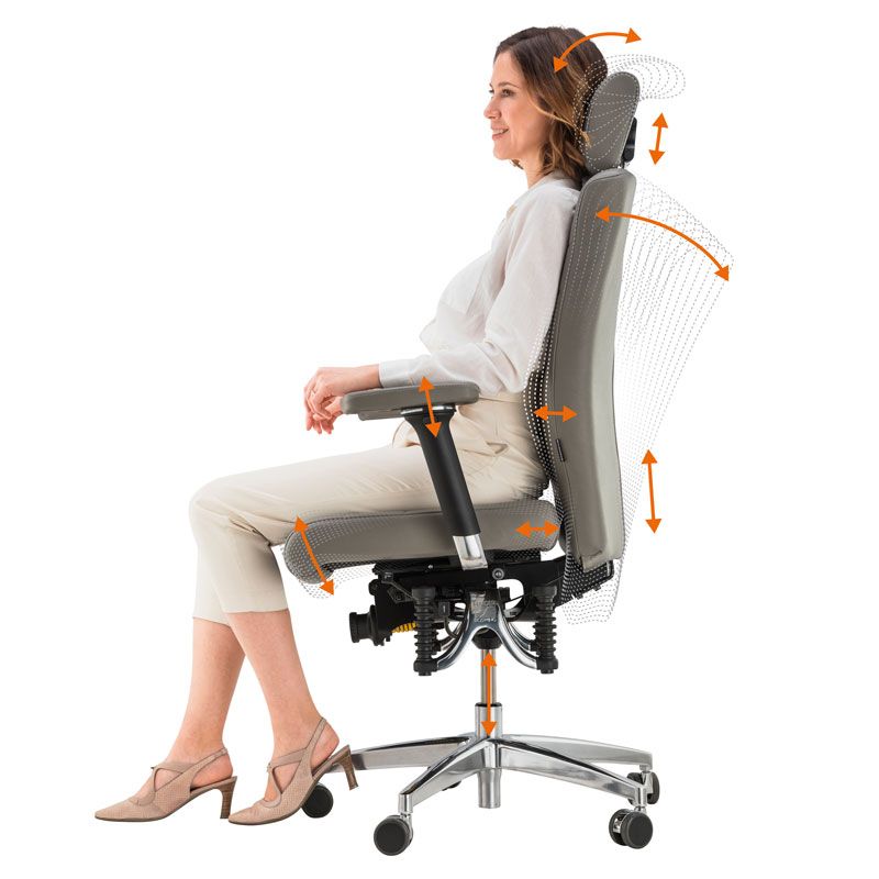 Haider BioSwing 560 iQ Office Chair