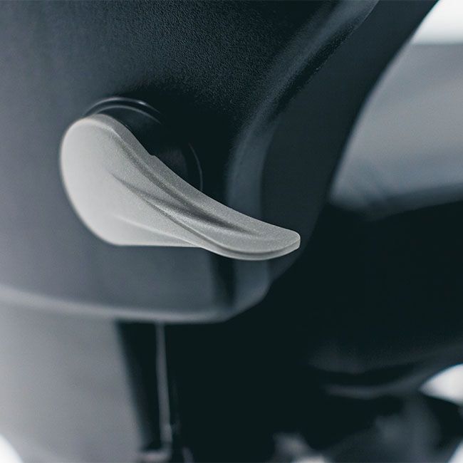 RH Logic 300 Office Chair - Black Select Wool