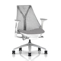 Herman Miller Sayl Chair - Fog Backrest w/ Grey Seat