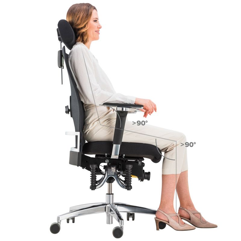 Haider BioSwing 660 iQ Mesh Executive Chair