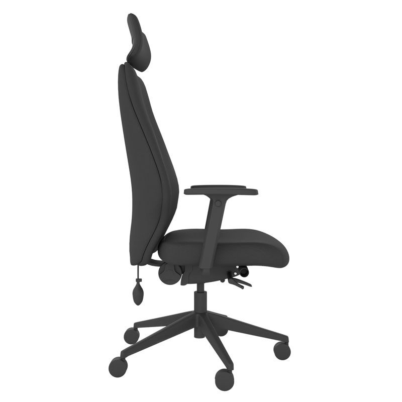 BackSaver 550 Task Chair - Black